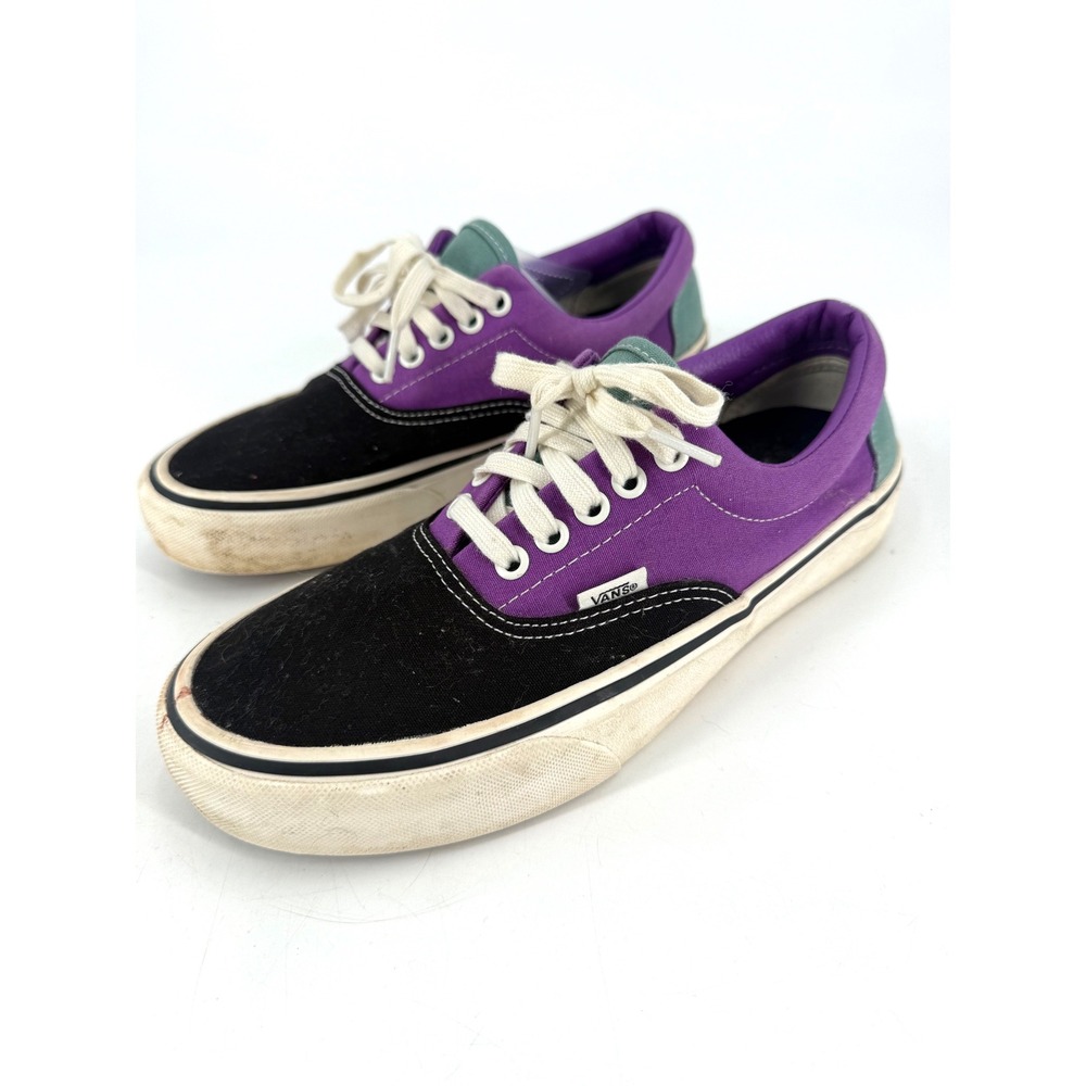 Vans Era SF Sneaker Womens 9.5 Purple Black Colorblock Skater Shoes
